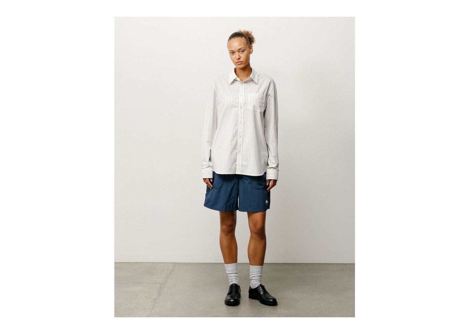 Stussy Standard Shirt Natural Stripe - görsel 5