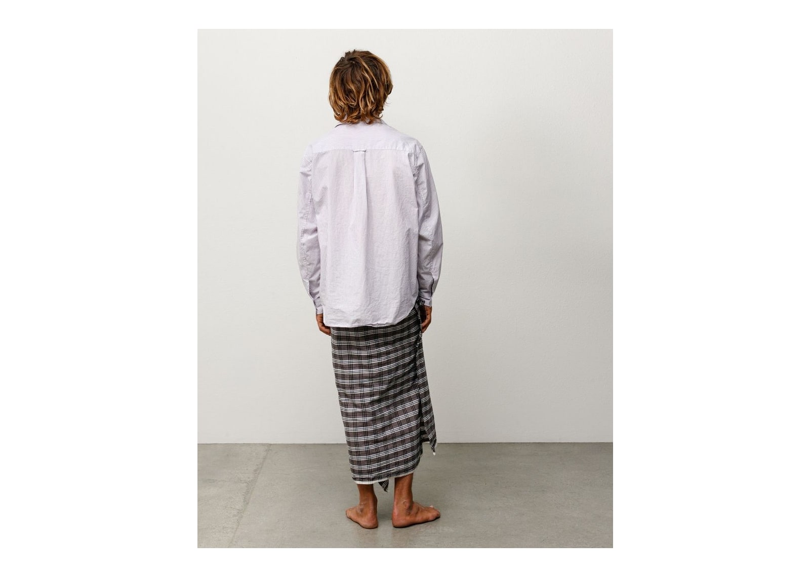 Stussy Standard Shirt Purple Stripe - görsel 5
