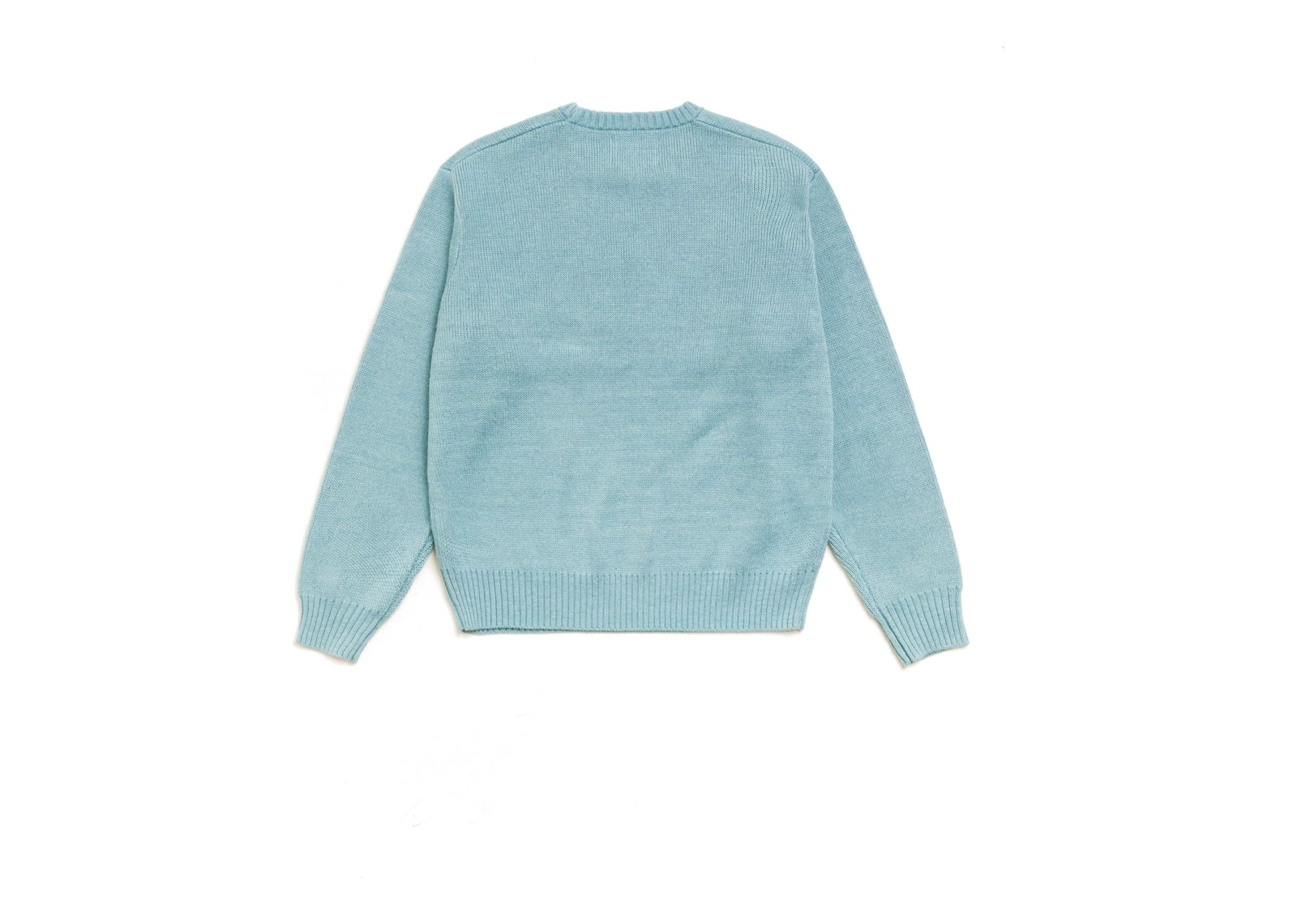 Stussy Striped Hibiscus Sweater Dusty Blue - görsel 8