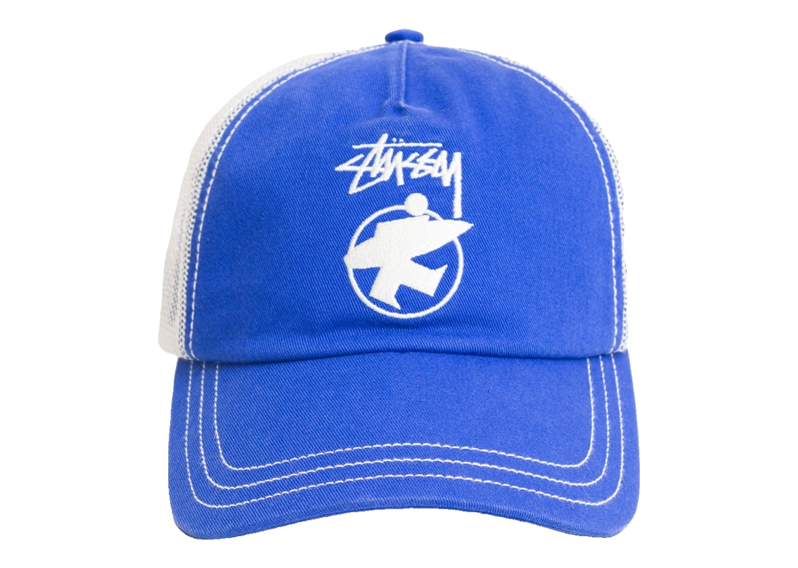 Stussy Surfman Trucker Cap Royal