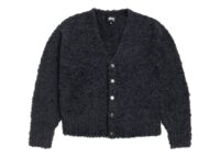 Stussy Textured Cardigan Black