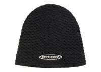 Stussy Textured Knit Skullcap Black