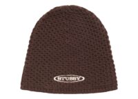 Stussy Textured Knit Skullcap Brown