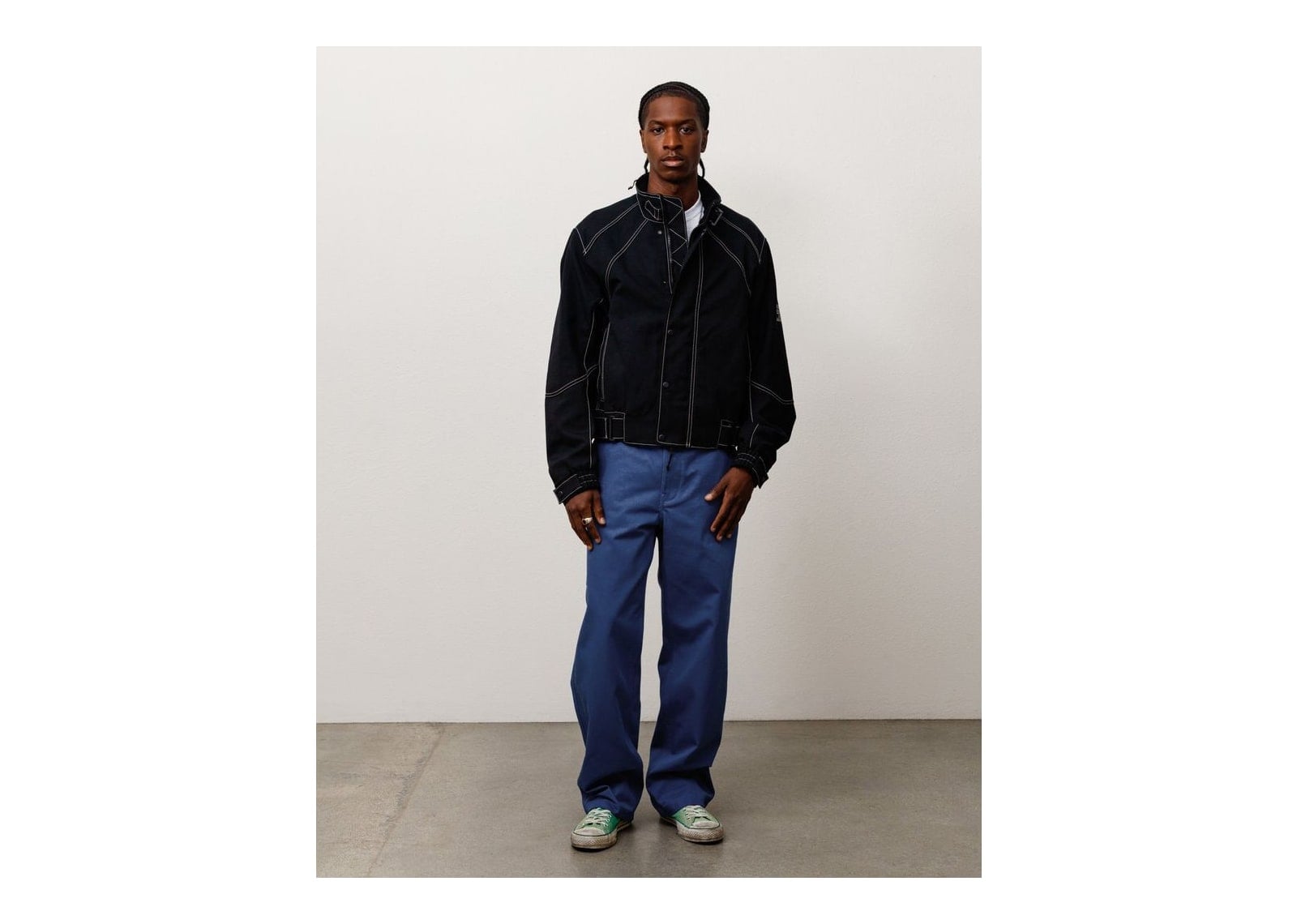 Stussy Touring Jacket Black - görsel 2