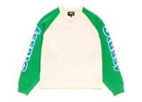 Stussy Two Tone Raglan Sweater Natural