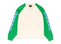 Stussy Two Tone Raglan Sweater Natural