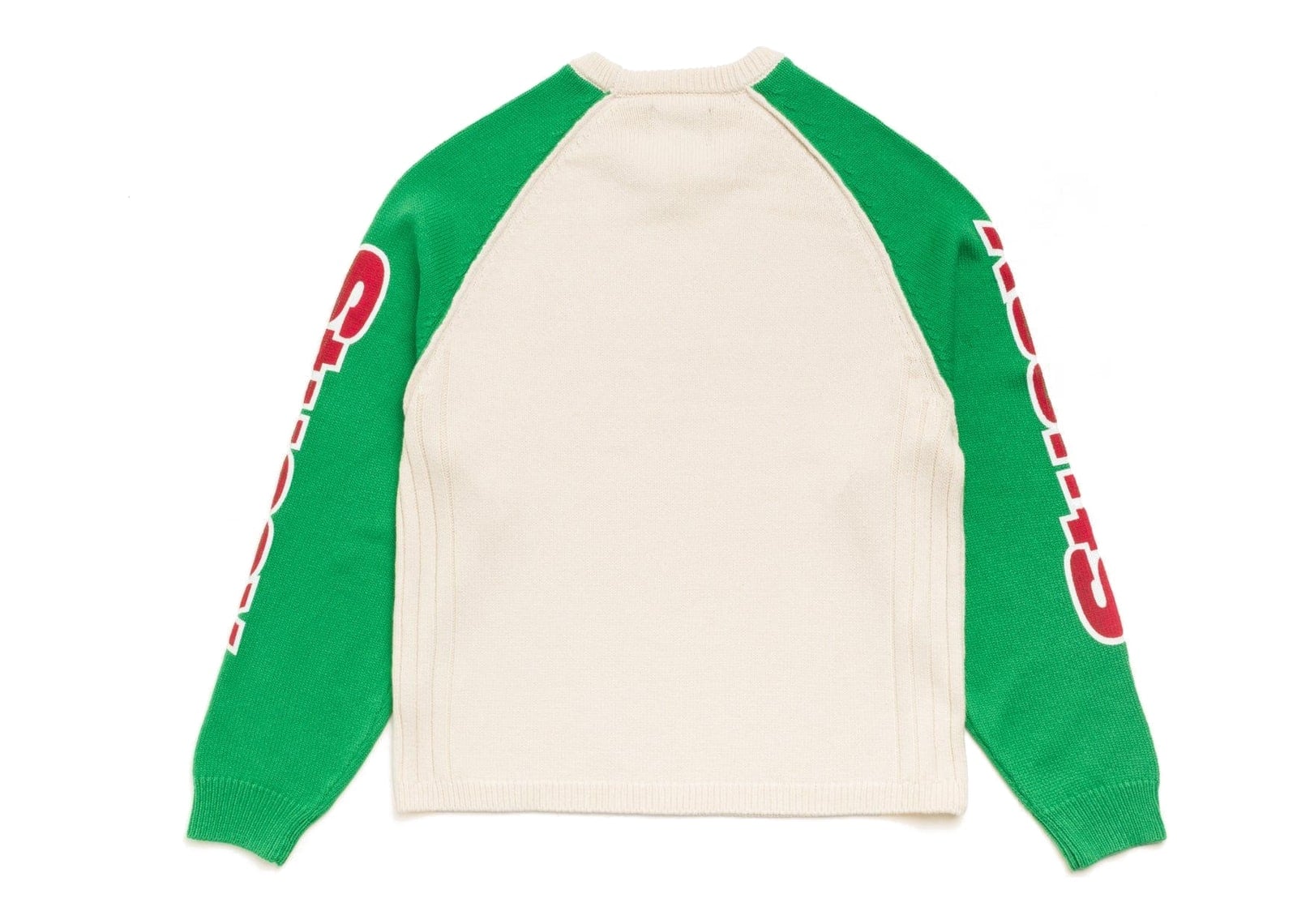 Stussy Two Tone Raglan Sweater Natural - görsel 8