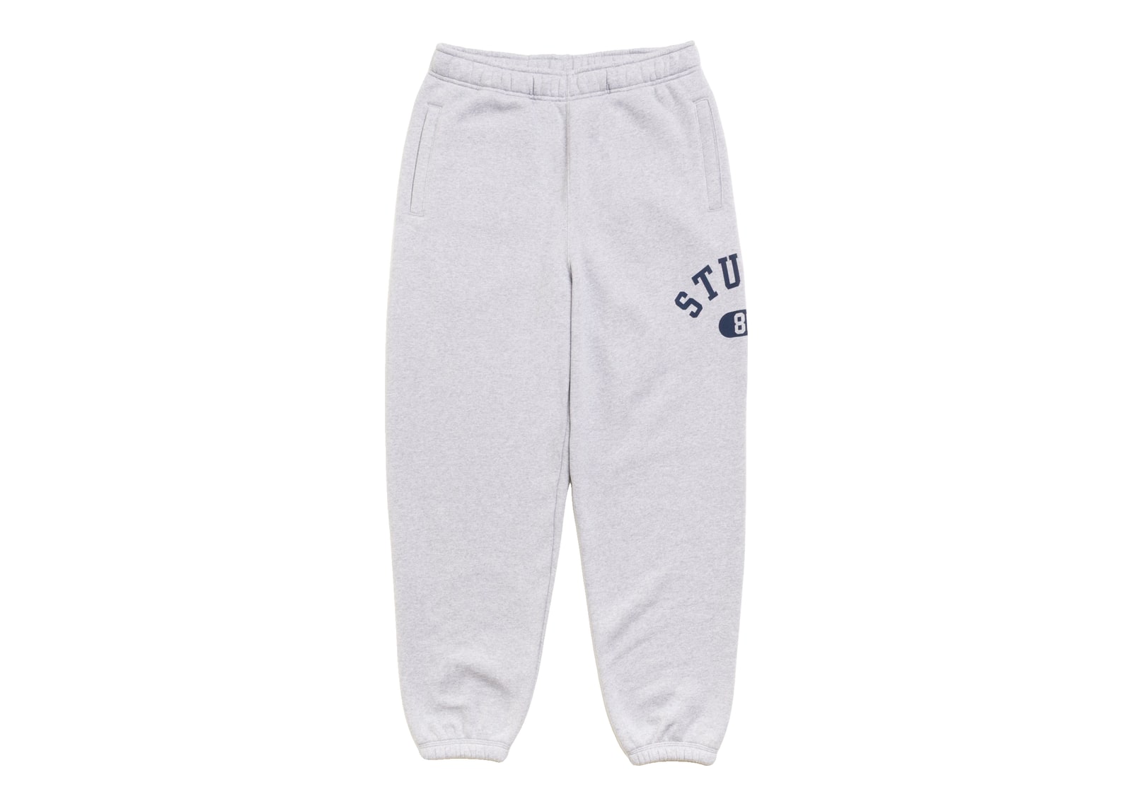 Stussy Varsity Fleece Pant Grey Heather