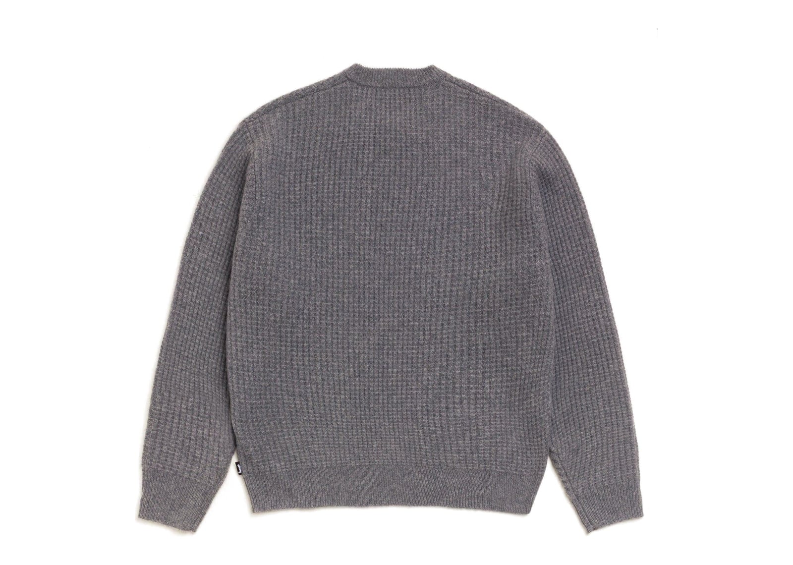 Stussy Waffle Cashmere Sweater Charcoal - görsel 7