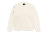 Stussy Waffle Cashmere Sweater Ivory
