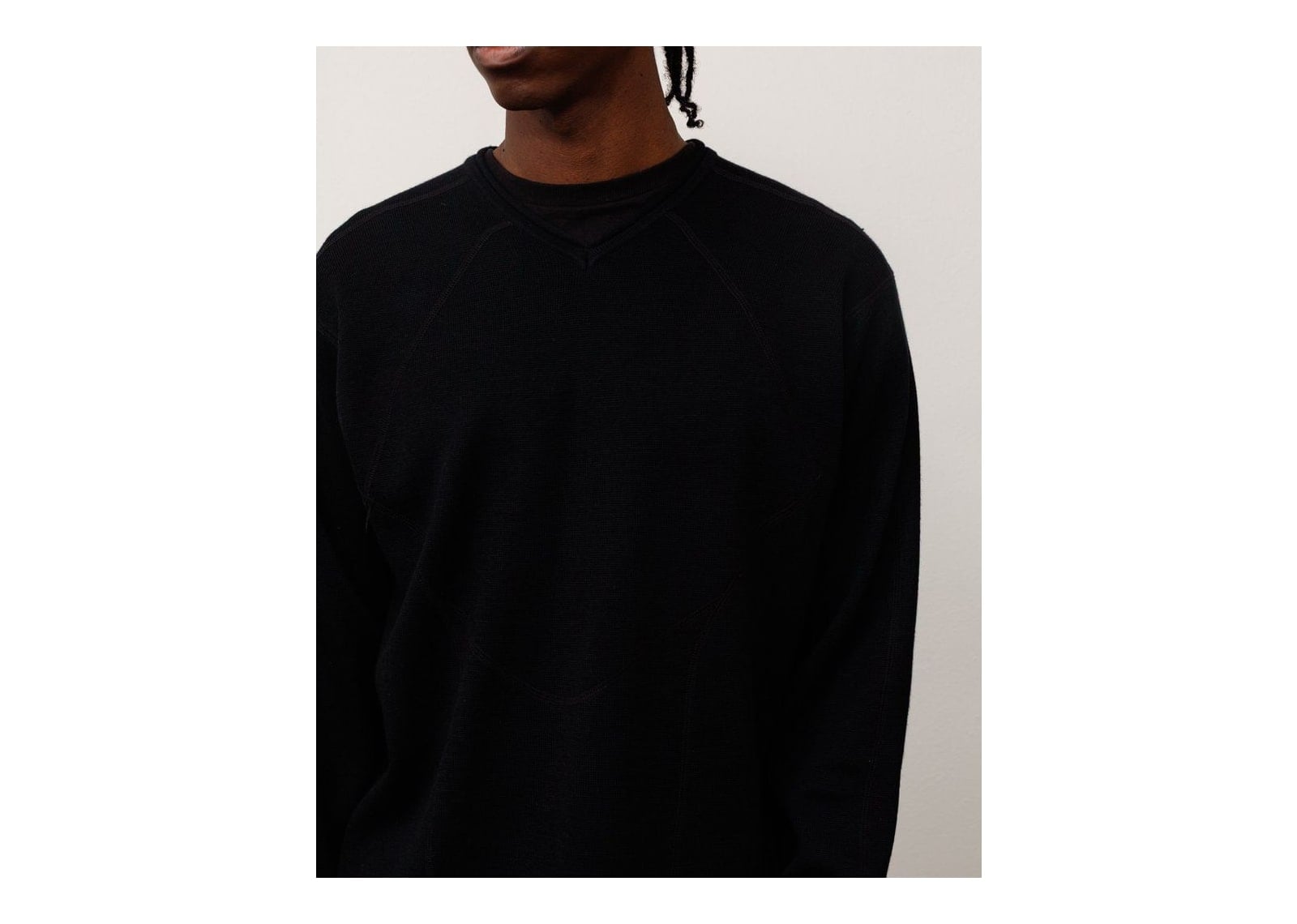 Stussy Wave Knit Sweater Black - görsel 3