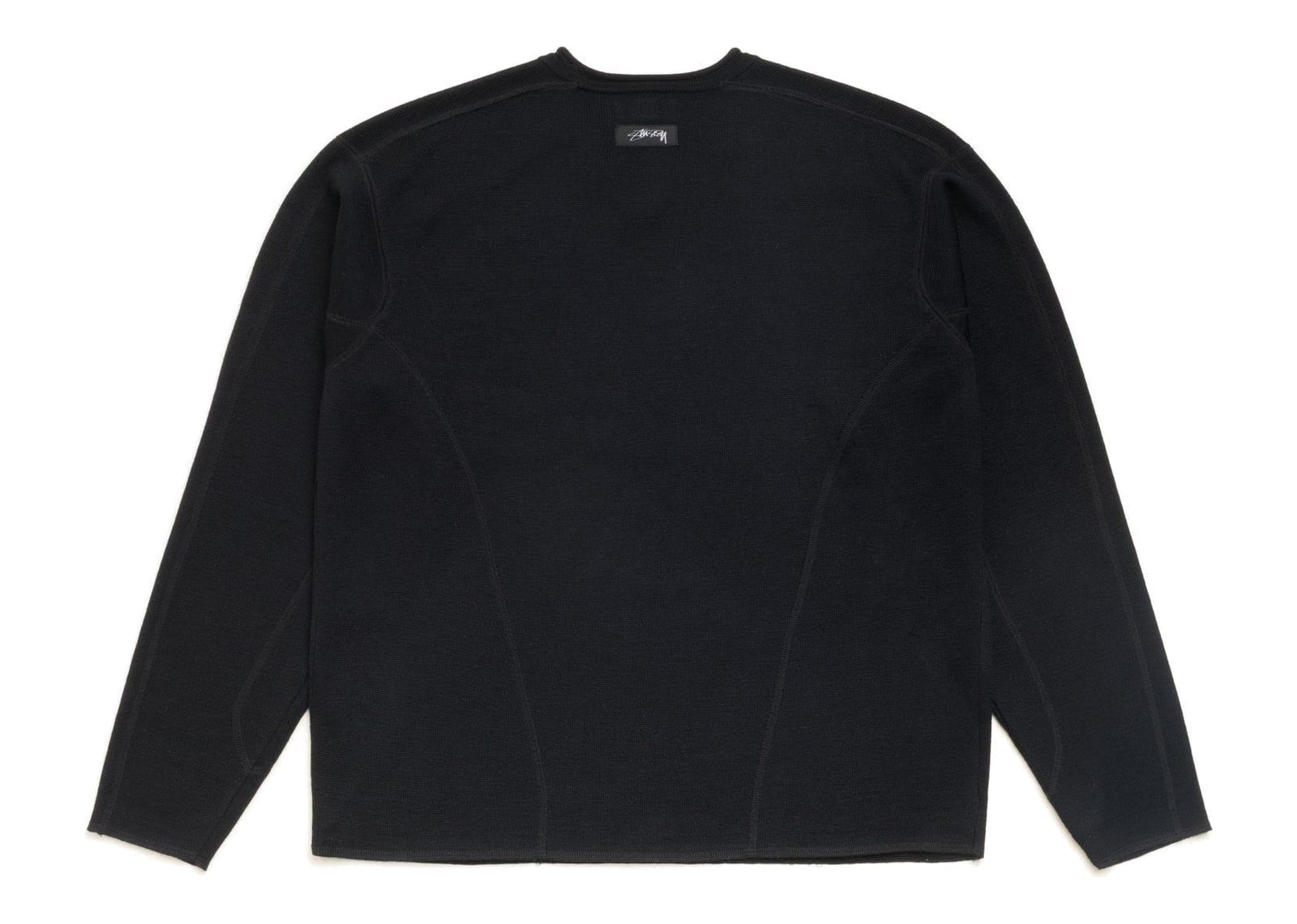 Stussy Wave Knit Sweater Black - görsel 7