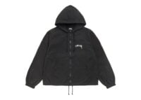 Stussy Waxed Cotton Beach Shell Black