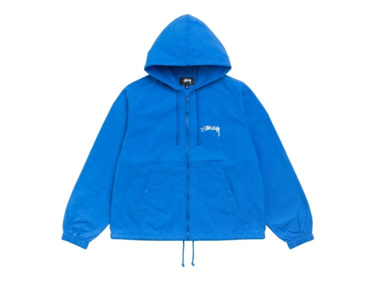 Stussy Waxed Cotton Beach Shell Blue