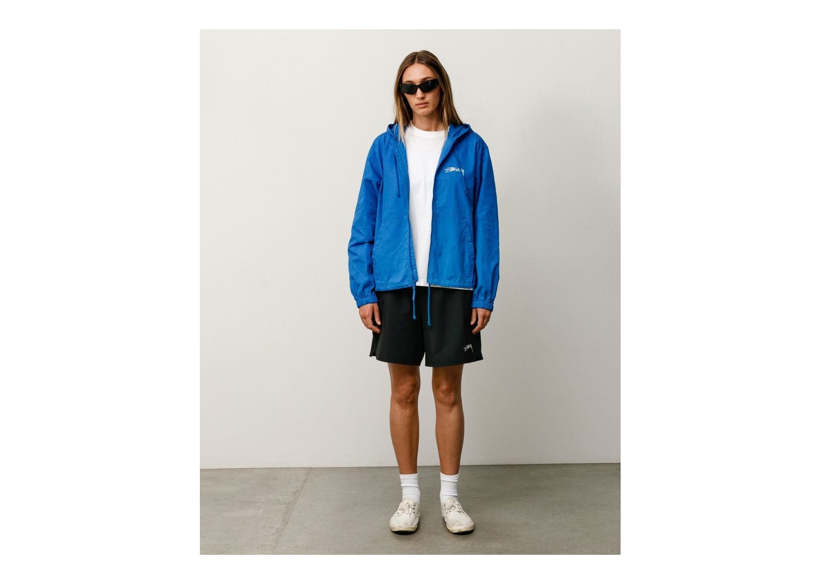 Stussy Waxed Cotton Beach Shell Blue - görsel 2