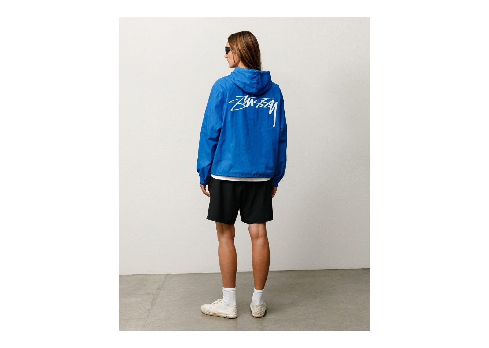 Stussy Waxed Cotton Beach Shell Blue - görsel 3