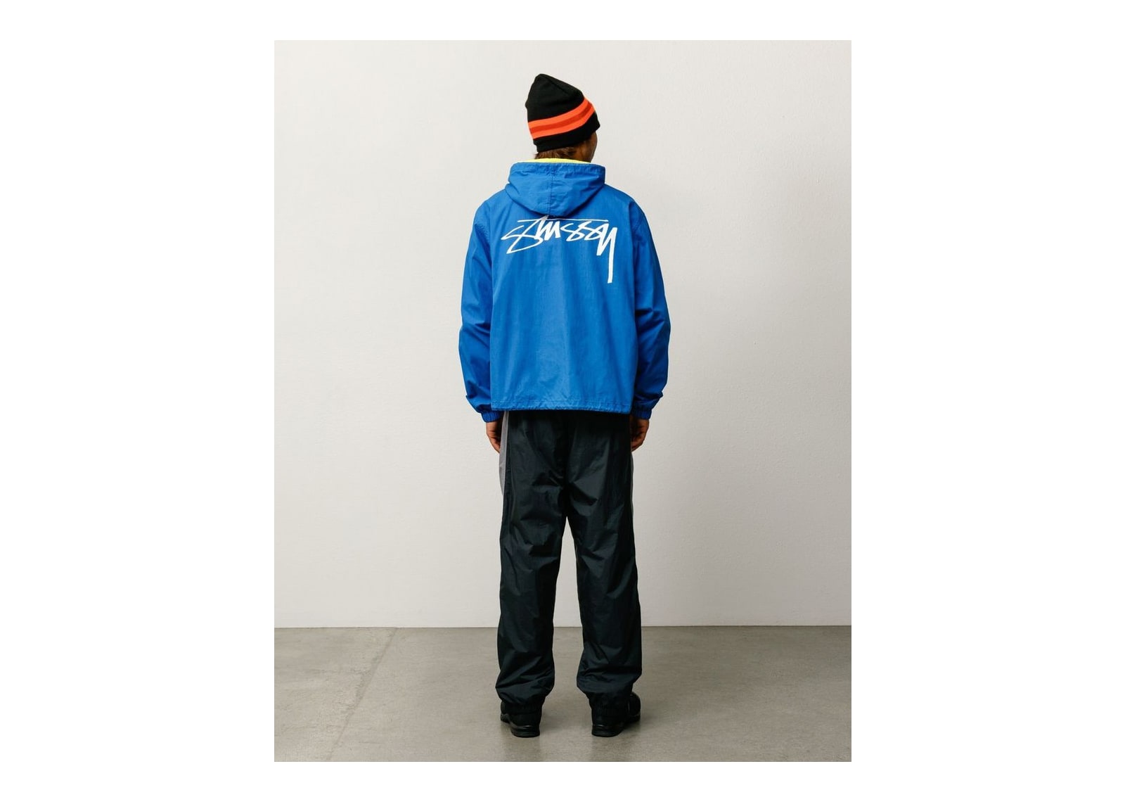 Stussy Waxed Cotton Beach Shell Blue - görsel 5