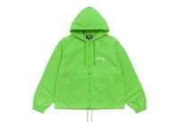 Stussy Waxed Cotton Beach Shell Kiwi