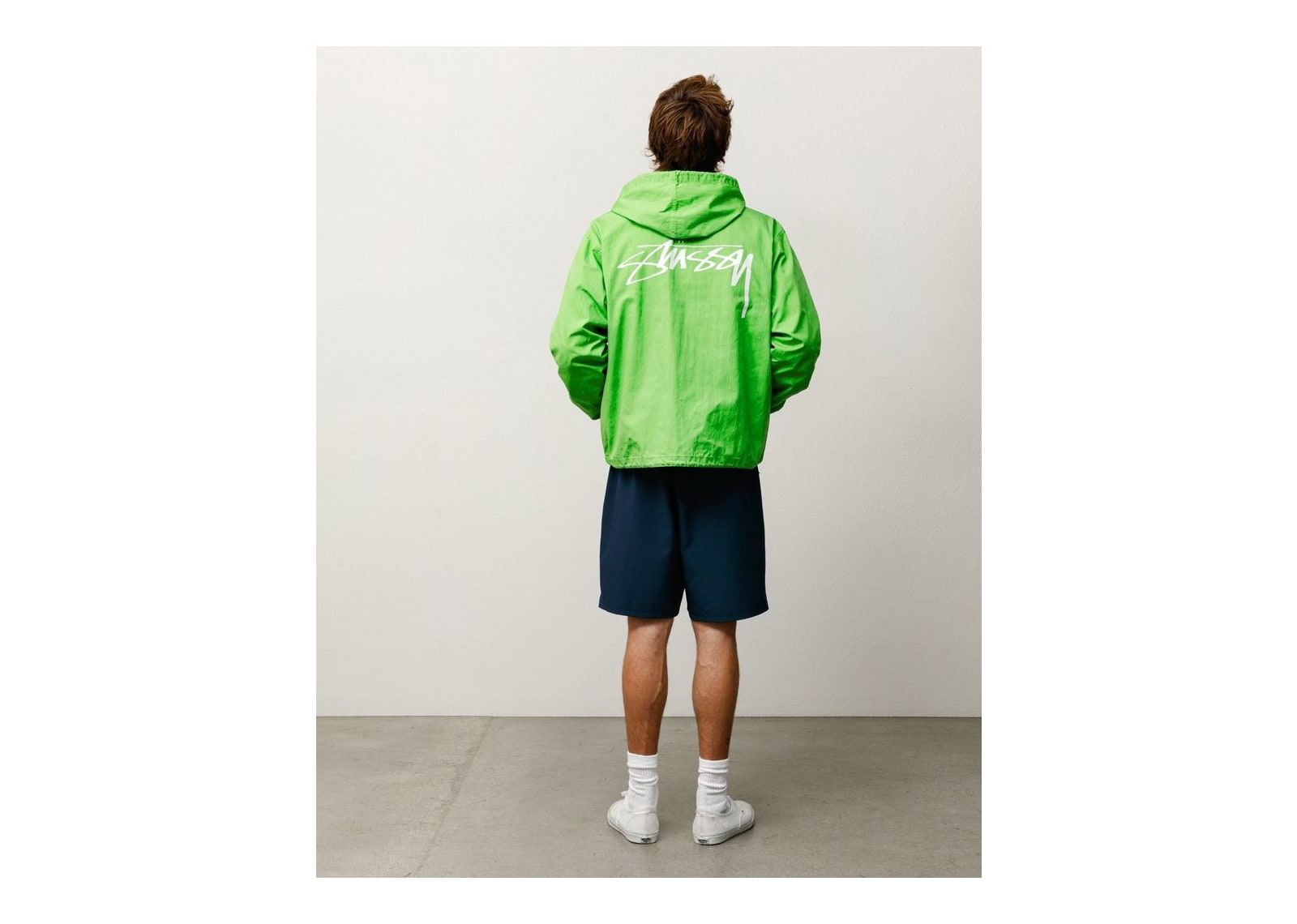 Stussy Waxed Cotton Beach Shell Kiwi - görsel 3