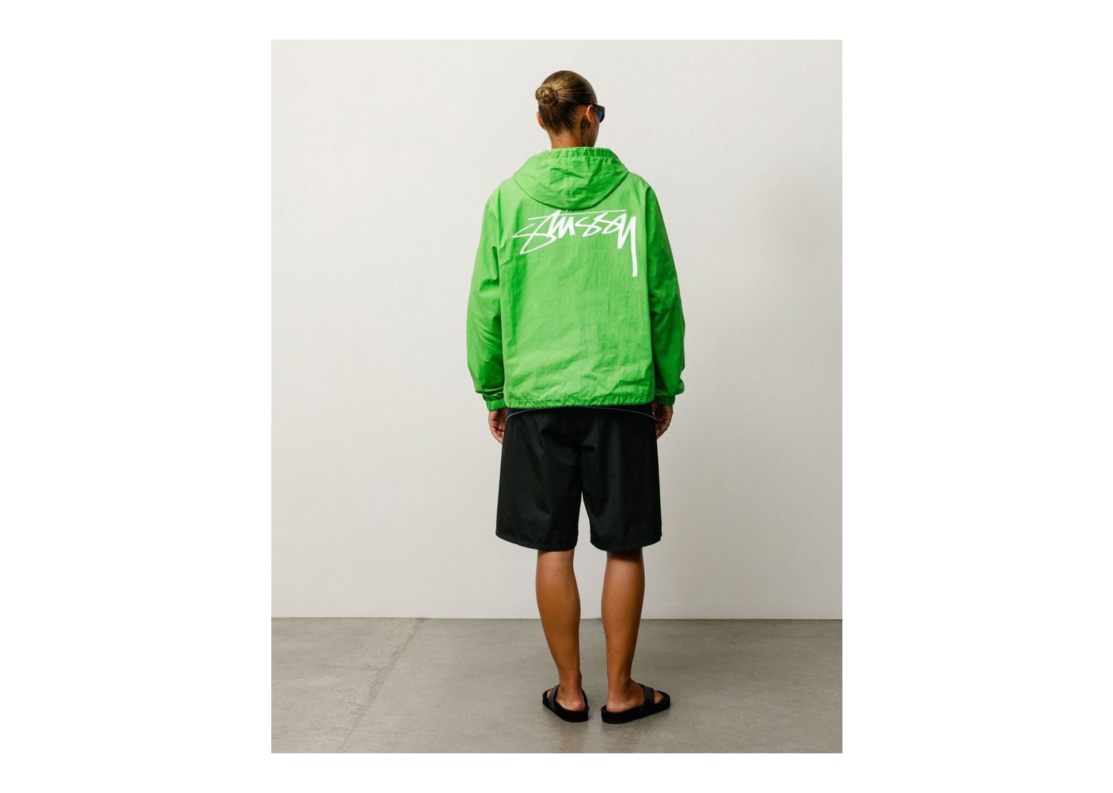 Stussy Waxed Cotton Beach Shell Kiwi - görsel 6