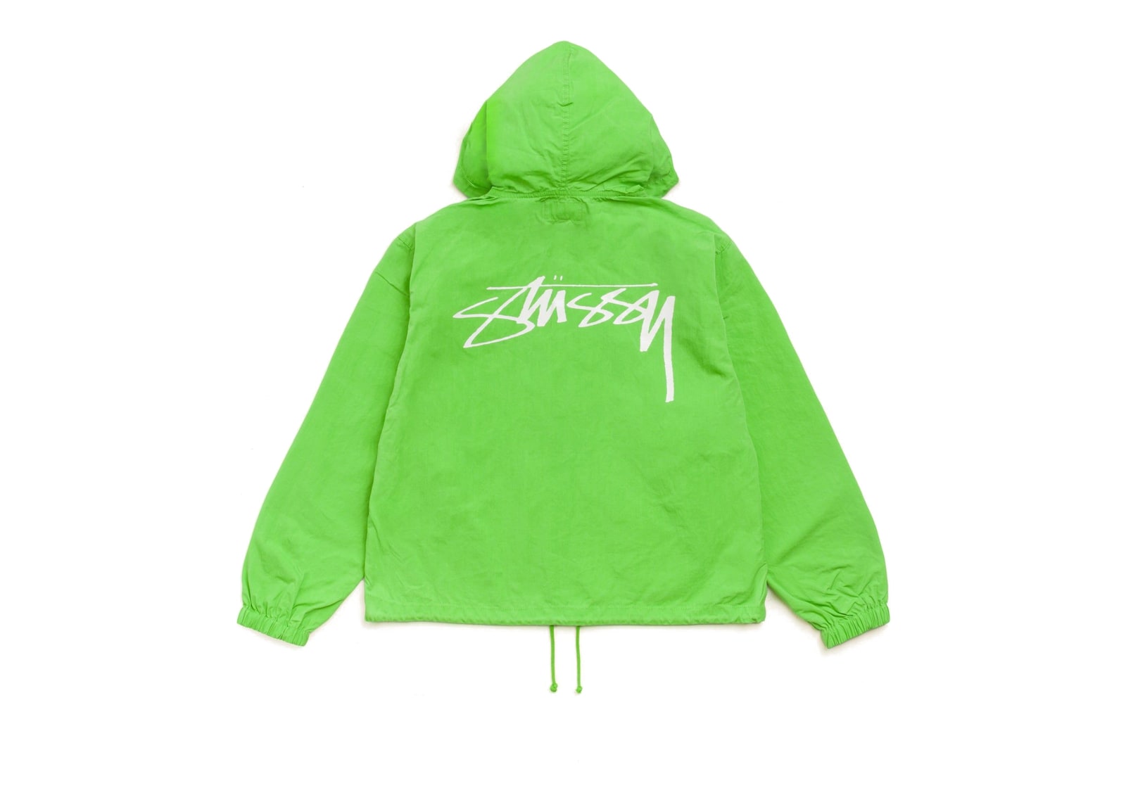 Stussy Waxed Cotton Beach Shell Kiwi - görsel 7
