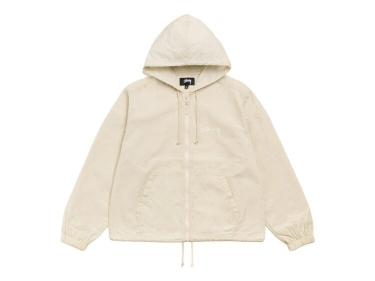 Stussy Waxed Cotton Beach Shell Stone