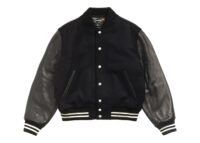 Stussy Wool Varsity Jacket Black
