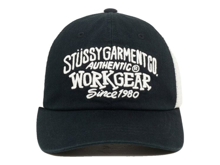 Stussy Workgear Trucker Cap Black