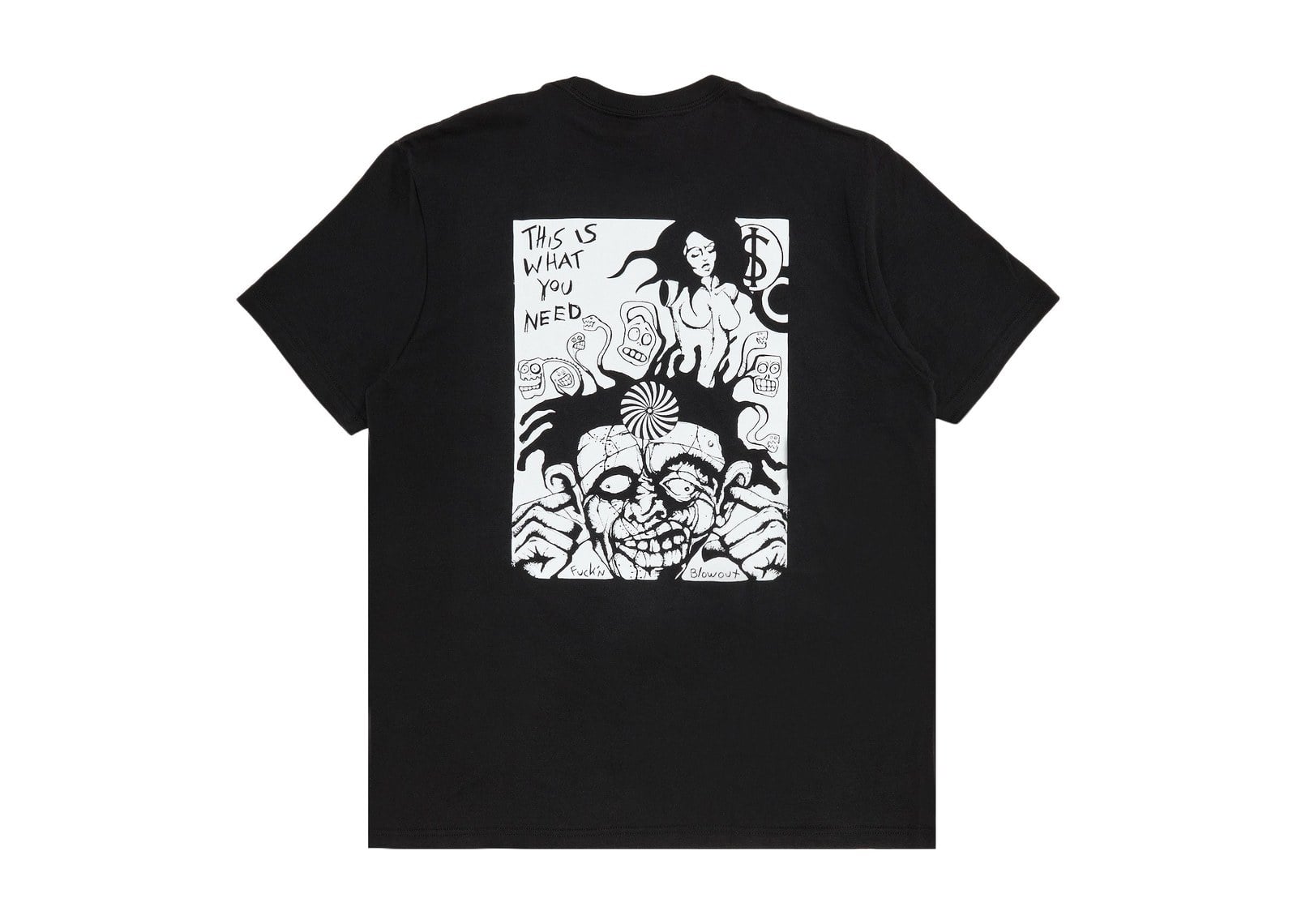 Supreme Fuckin Blowout Tee Black - görsel 3