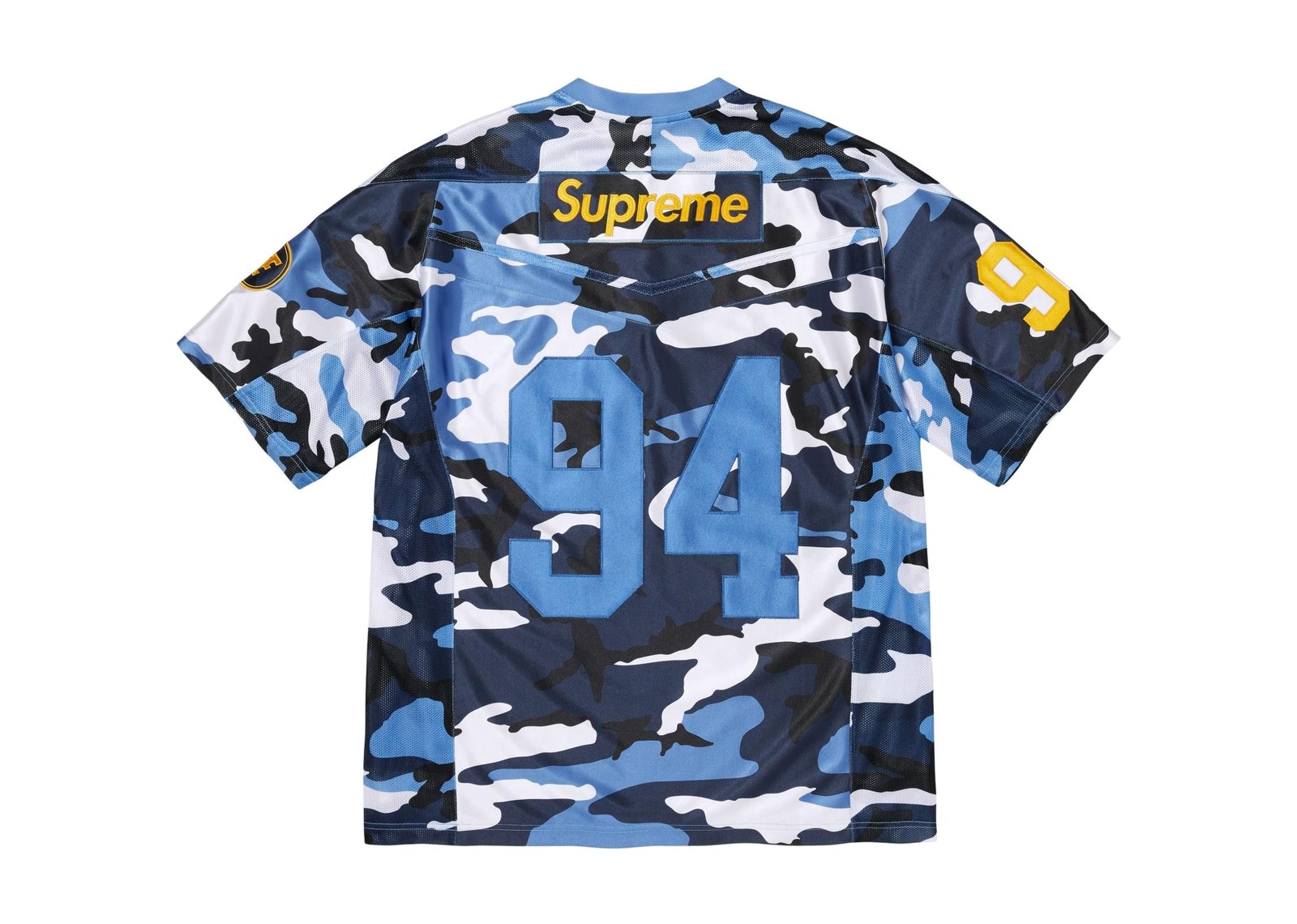 Supreme Nike Football Jersey Blue Camo - görsel 3
