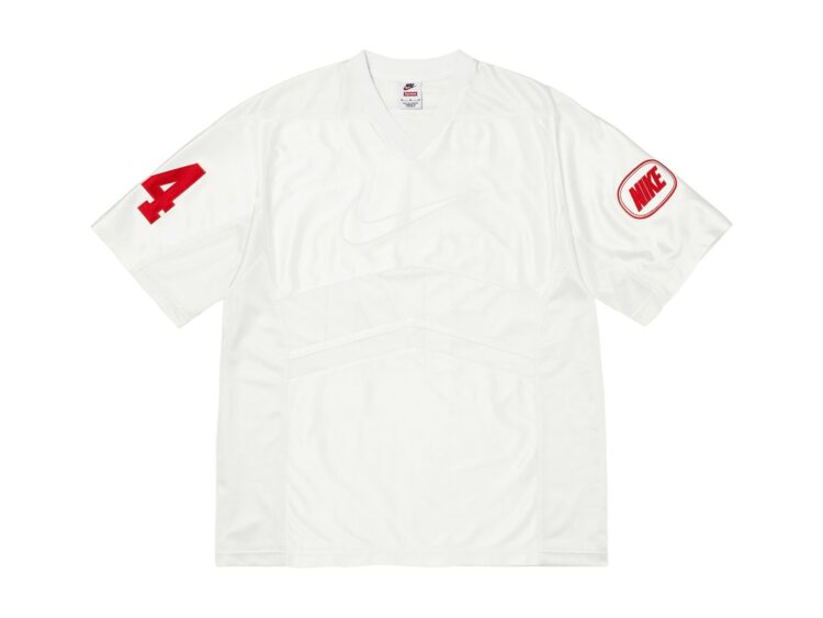 Supreme Nike Football Jersey White
