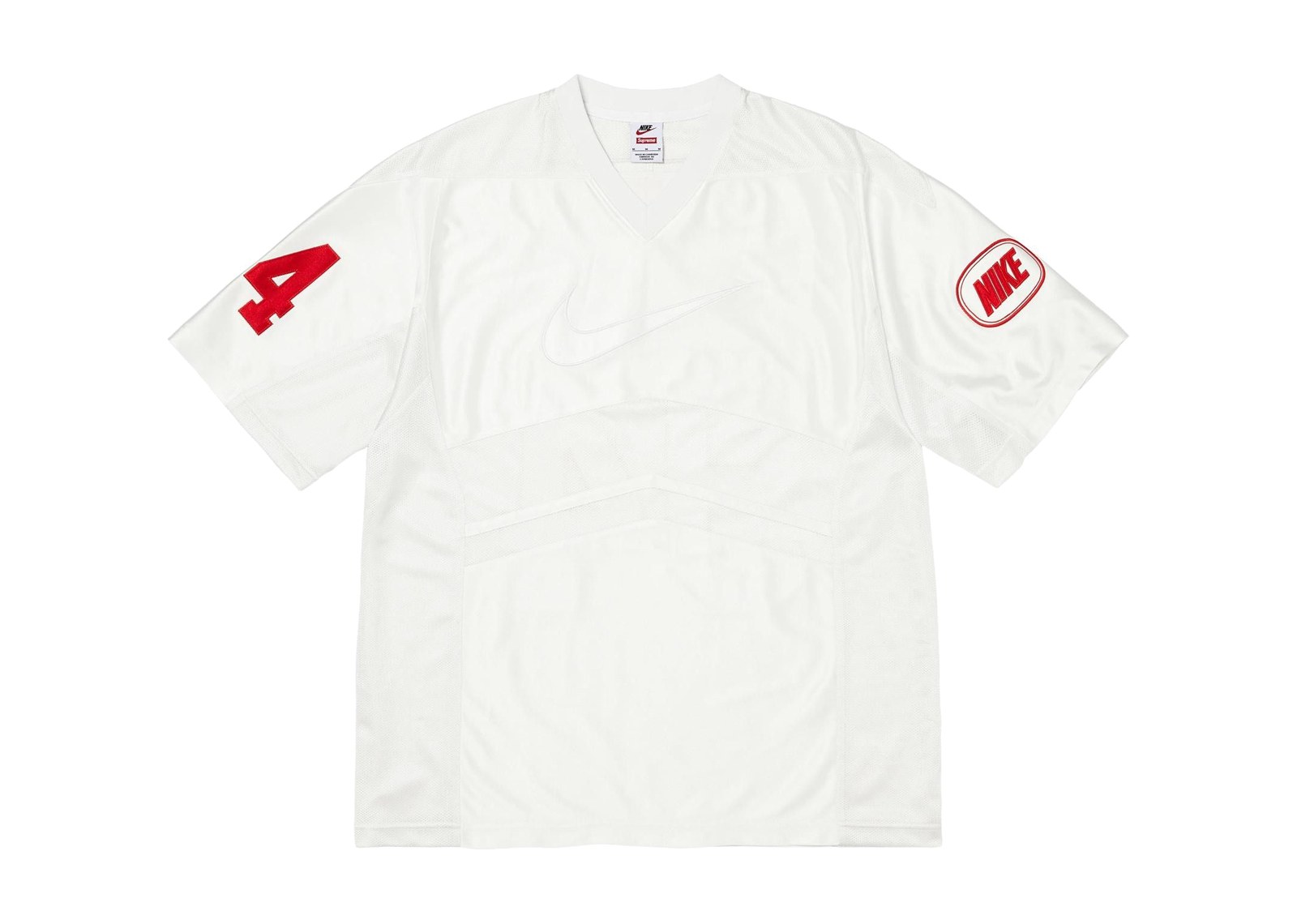 Supreme Nike Football Jersey White - görsel 2