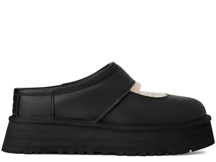 UGG Bea Mary Jane Leather Black (W)
