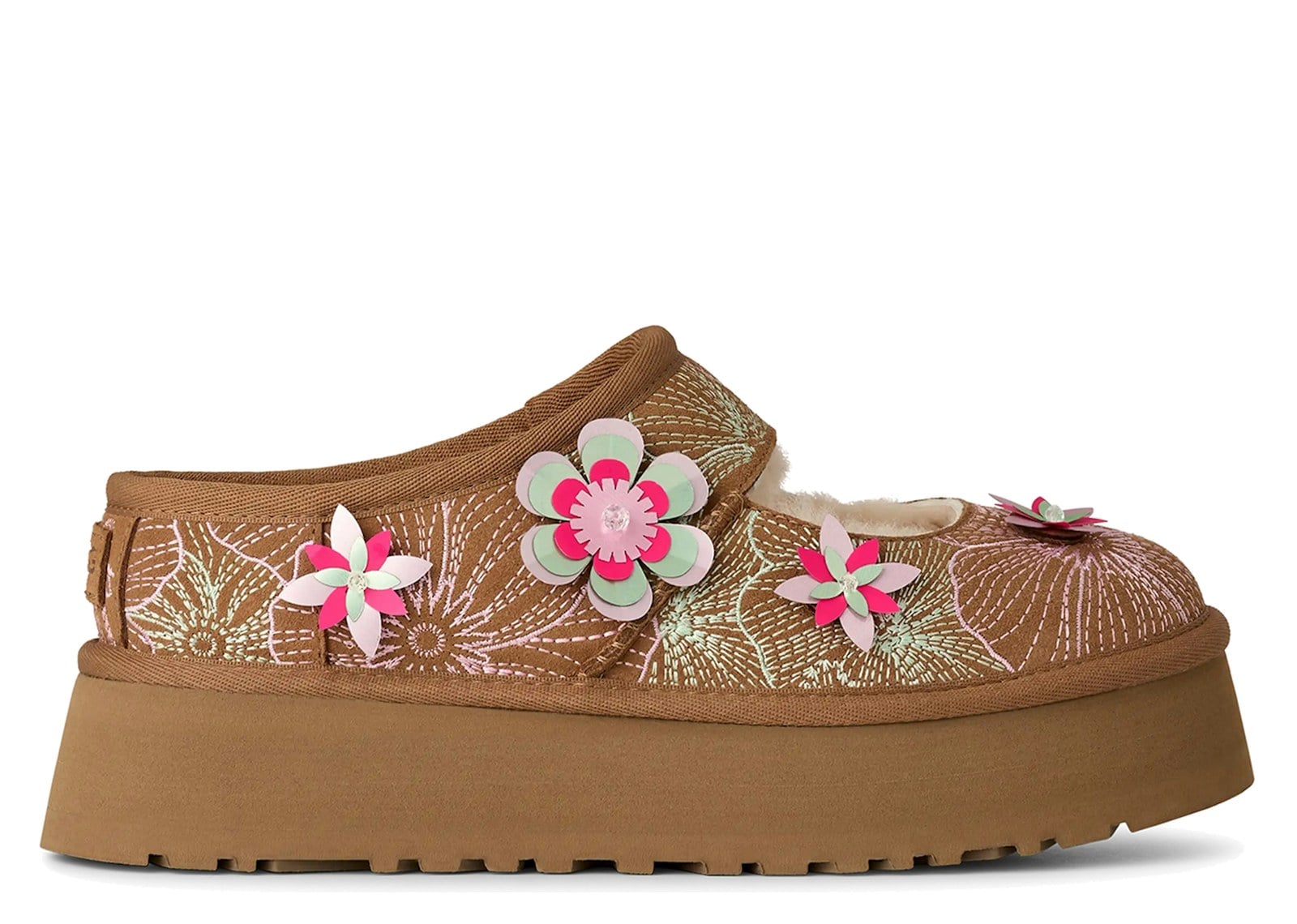 UGG Bea Mary Jane Meadow Chestnut (W)