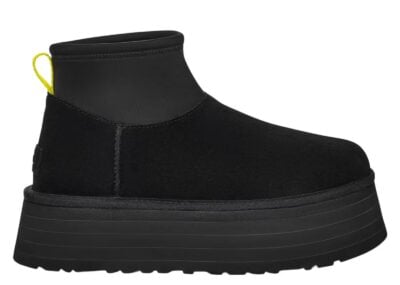 UGG Classic Mini Dipper Boot Black Yellow (W)