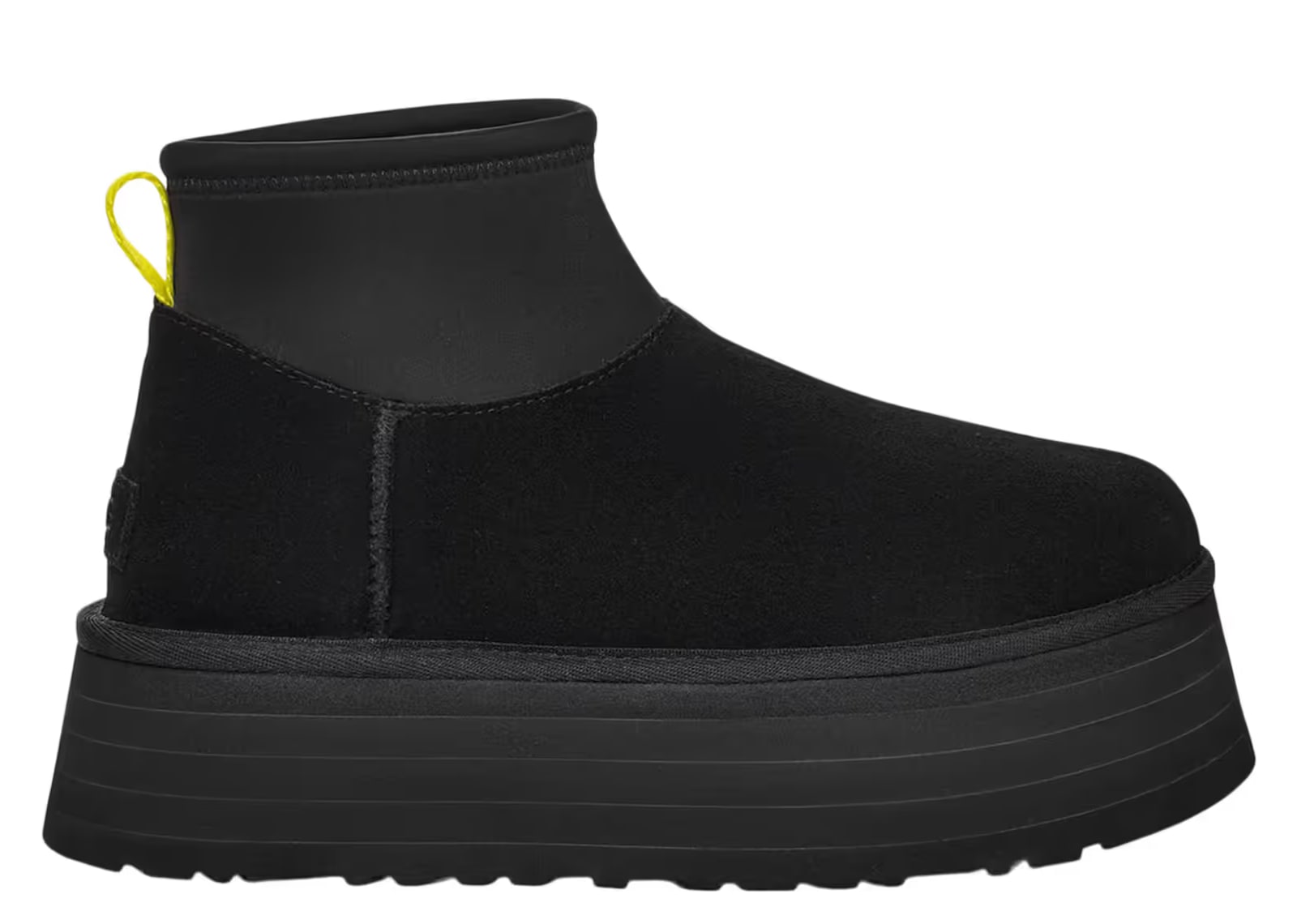 UGG Classic Mini Dipper Boot Black Yellow (W)