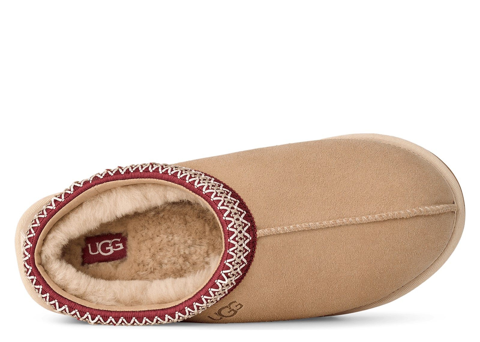 UGG Tasman II Slipper Driftwood Biking Red - görsel 6