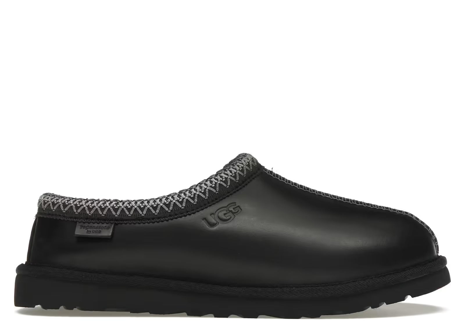 UGG Tasman LTHR Regen Slipper Black