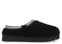UGG Tasman Maxi Curly Slipper Black (W)