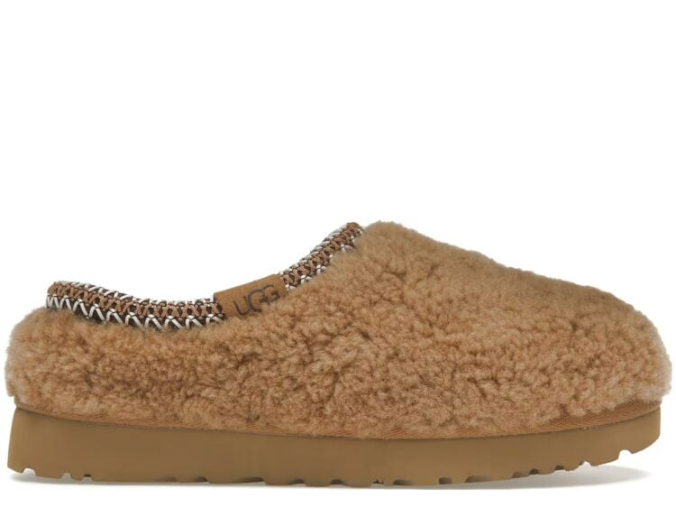 UGG Tasman Maxi Curly Slipper Chestnut (W)