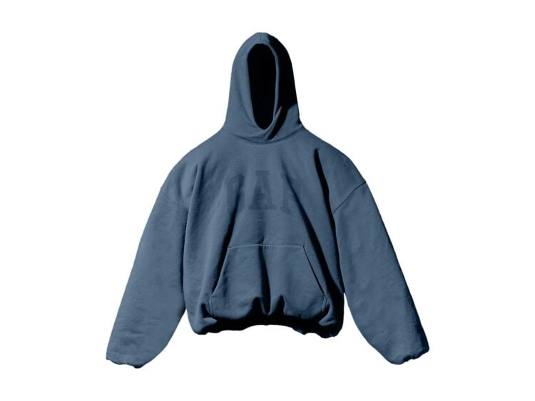 Yeezy Gap Engineered by Balenciaga Dove Hoodie Dark Blue