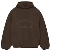 Fear of God Essentials Core Collection Nylon Fleece Hoodie Heather Wood