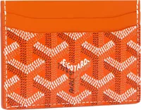 Goyard Saint-Sulpice Card Wallet Orange