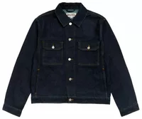 Stussy Denim Trucker Jacket Rinsed Indigo
