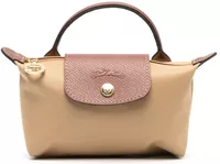 Longchamp Le Pliage Original Pouch With Handle Fawn