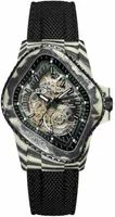 Laarvee Black Carbon Fiber Resin Composite Green Glow