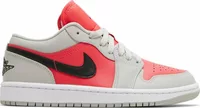 Nike Air Jordan 1 Retro Low Light Iron Ore Siren Red (W)