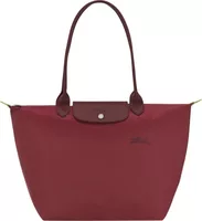 Longchamp Le Pliage Green Large Tote Bag Pomegranate