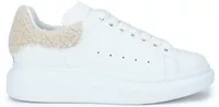 Alexander McQueen Oversized White Beige Plush