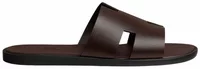 Hermes Izmir Sandal Bordeaux Smooth Calfskin Leather